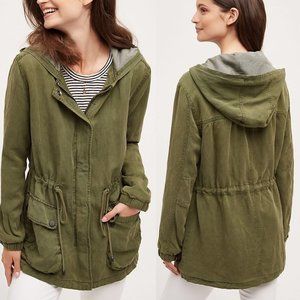 Anthropologie Arlette Hooded Anorak Jacket S